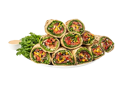 chick-fil-a veggie wrap Tray