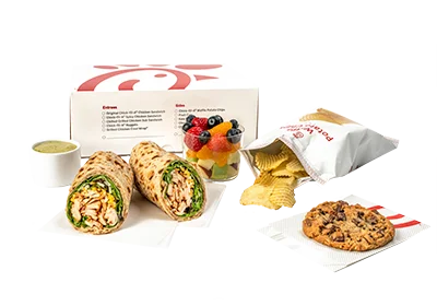 Chick fil-a spicy cool wrap package meal